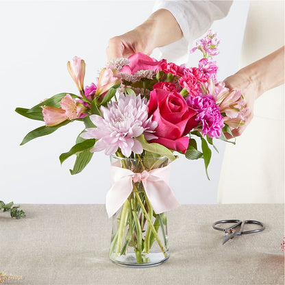 Pink Ribbon - A Florist Original – HIRT'S FLOWERS INC, Strongsville OH