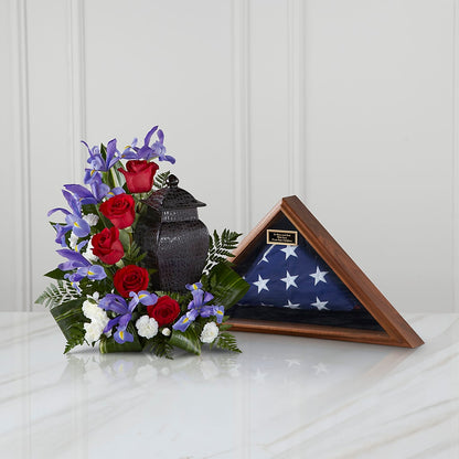 Patriotic Tribute Arrangement – HIRT'S FLOWERS INC, Strongsville OH