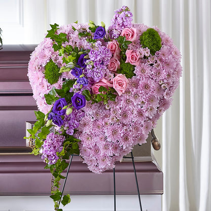 Treasured Love Standing Heart – HIRT'S FLOWERS INC, Strongsville OH