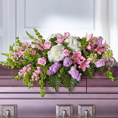 Life's Gratitude Casket Spray – HIRT'S FLOWERS INC, Strongsville OH