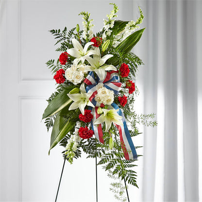 Stars of Life Standing Spray – HIRT'S FLOWERS INC, Strongsville OH