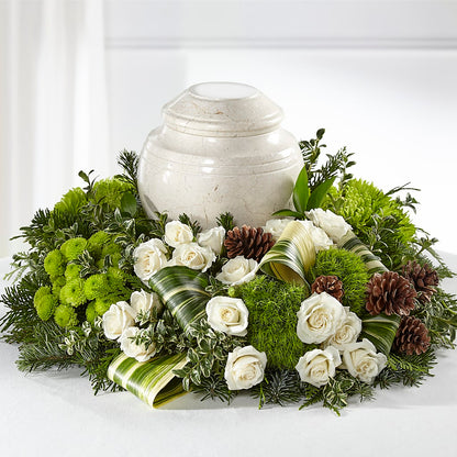 Precious Evergreen Cremation Adornment – HIRT'S FLOWERS INC, Strongsville OH