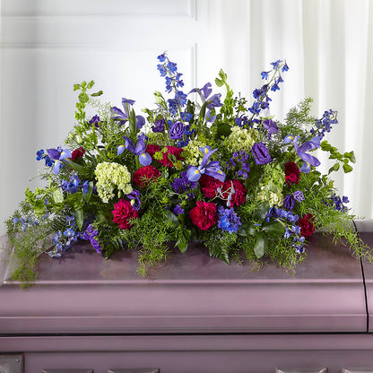 Always Treasured Casket Spray – HIRT'S FLOWERS INC, Strongsville OH
