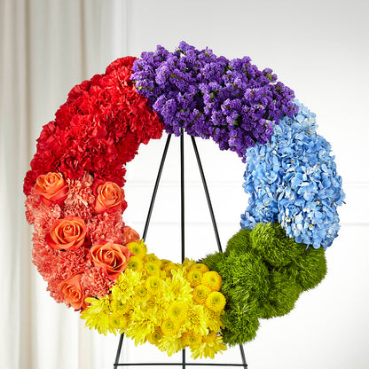 Circle of Love Wreath – HIRT'S FLOWERS INC, Strongsville OH