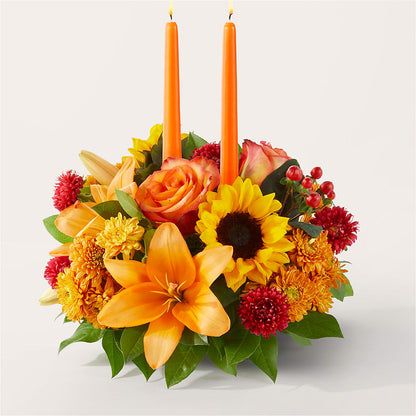 Grateful Centerpiece – HIRT'S FLOWERS INC, Strongsville OH