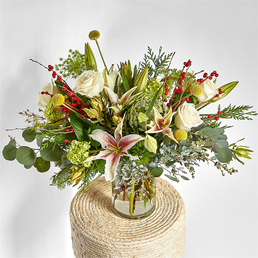 Berry & Bright Bouquet – HIRT'S FLOWERS INC, Strongsville OH