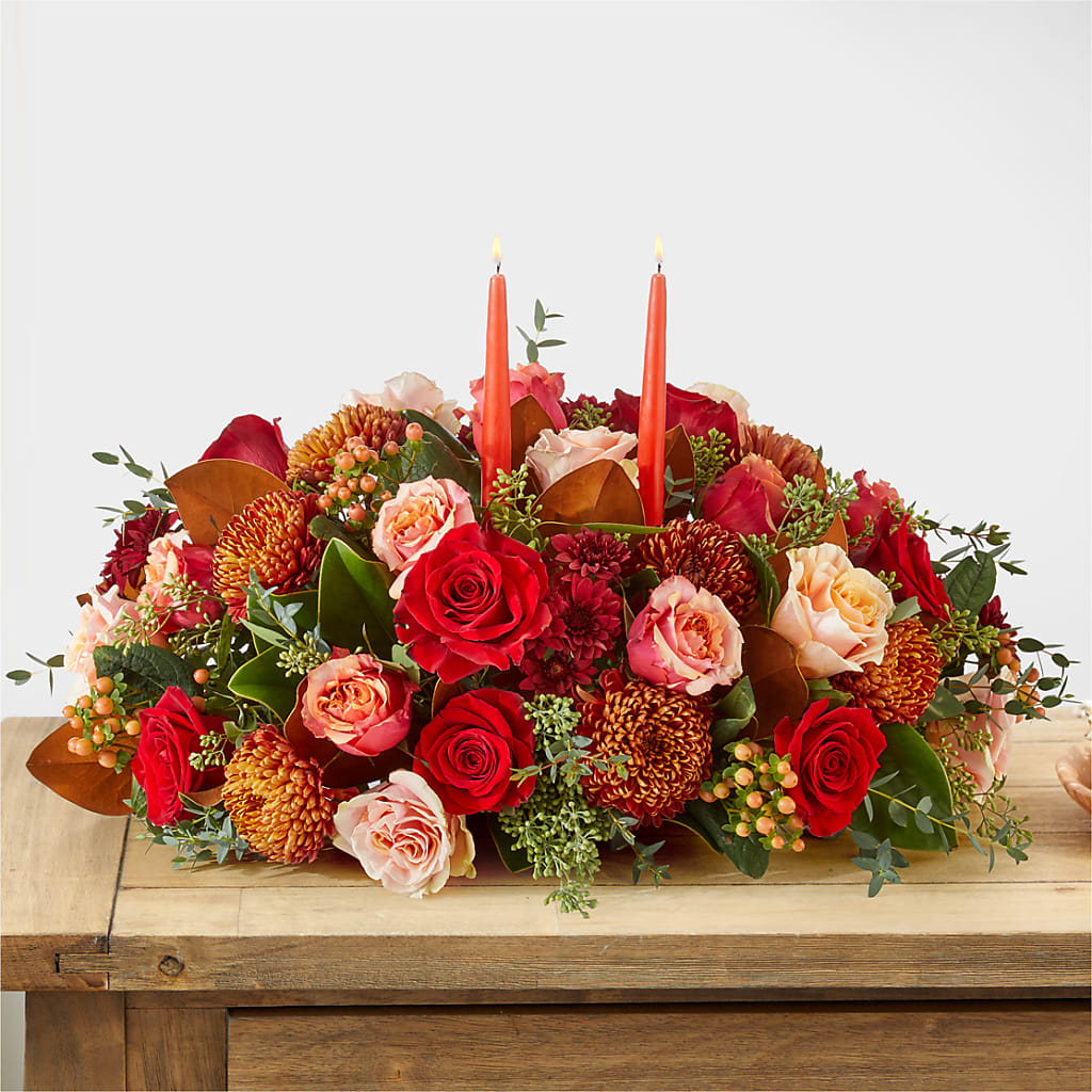 Gather Near Centerpiece – HIRT'S FLOWERS INC, Strongsville OH