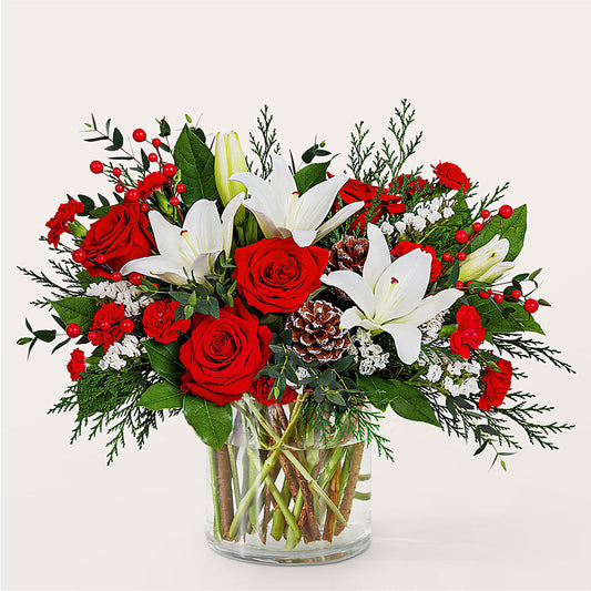 Best in Snow Bouquet – HIRT'S FLOWERS INC, Strongsville OH